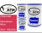 Preview: Chevrolet, Red Brown Mica, 64U / WA234L: 500ml Lackdose + 500ml Klarlack + 250ml Härter - Set, von ATW Autoteile West.